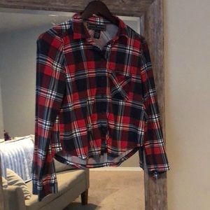 Plaid Long Sleeve Shirt
